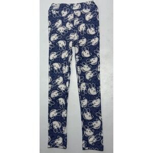 LuLaRoe Leggings Womens‎ Small Disney Mickey Mouse Print Stretch Pants Cartoon